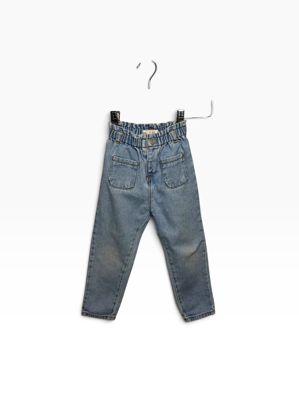 ⭐️ 5/$30 Zara Kids Paper Bag Jeans size 2-3Y